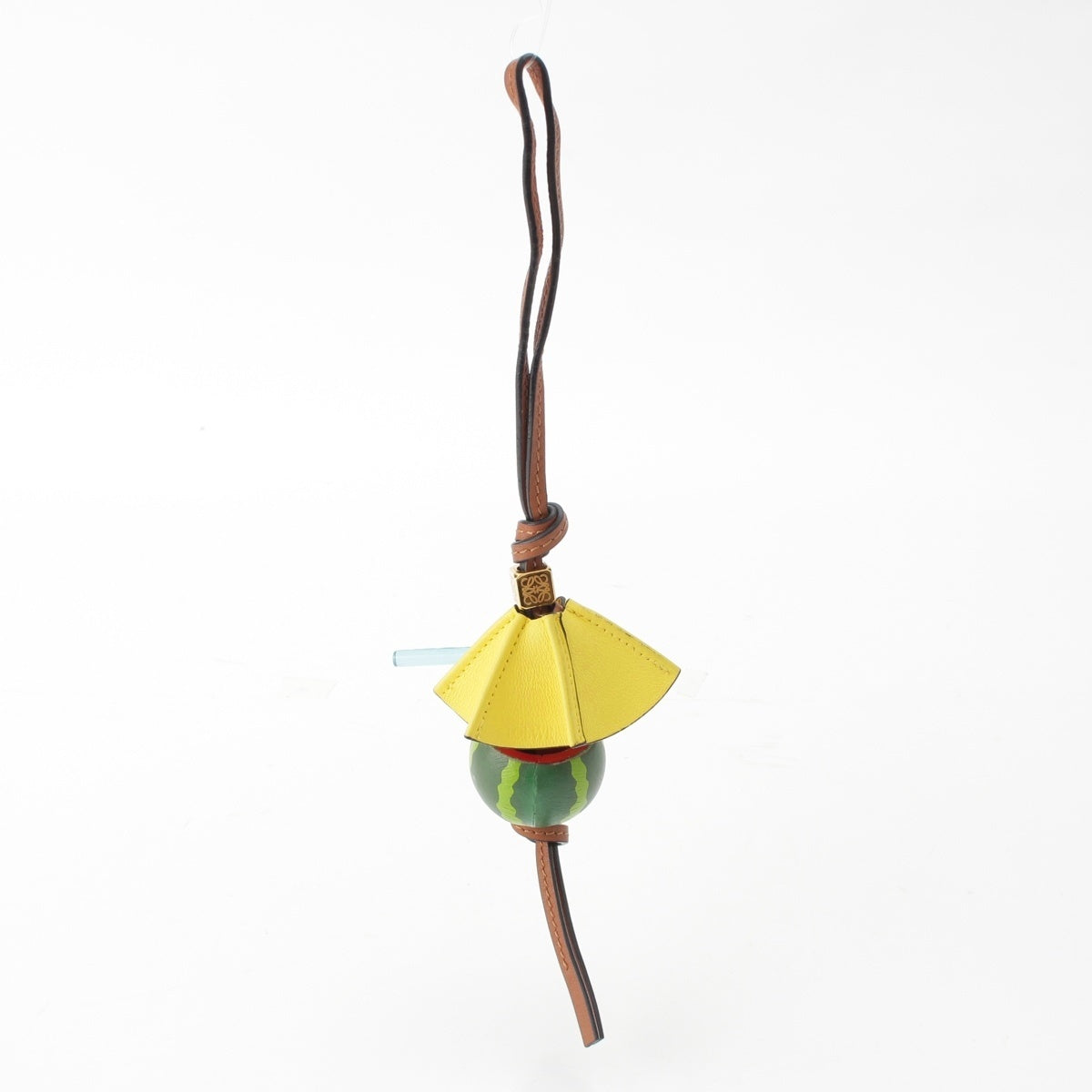 LOEWE Anagram Watermelon Watermelon Cocktail charm yellow-green
