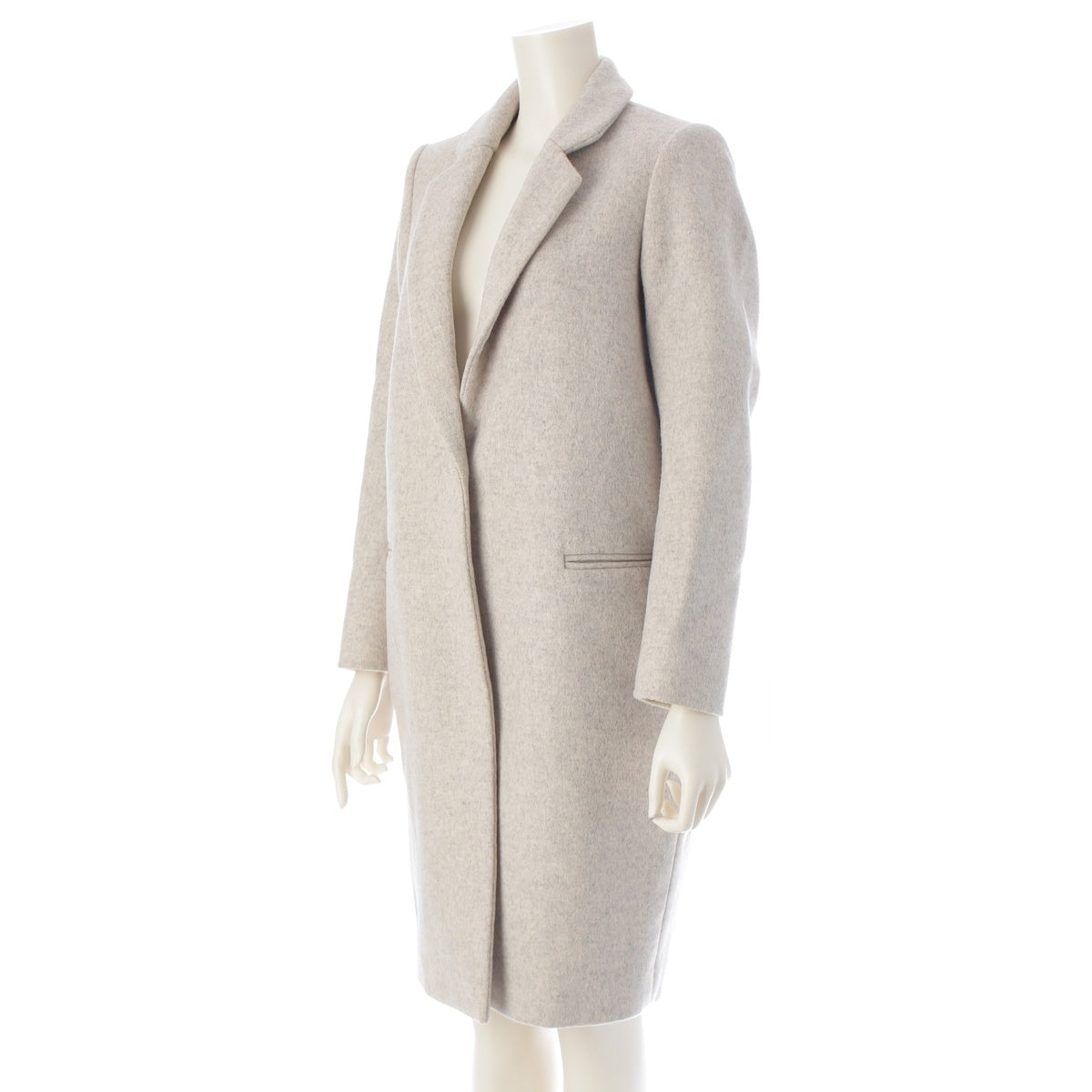 ENFOLD wool River Chester coat outer 300BA630-1680 gray 36