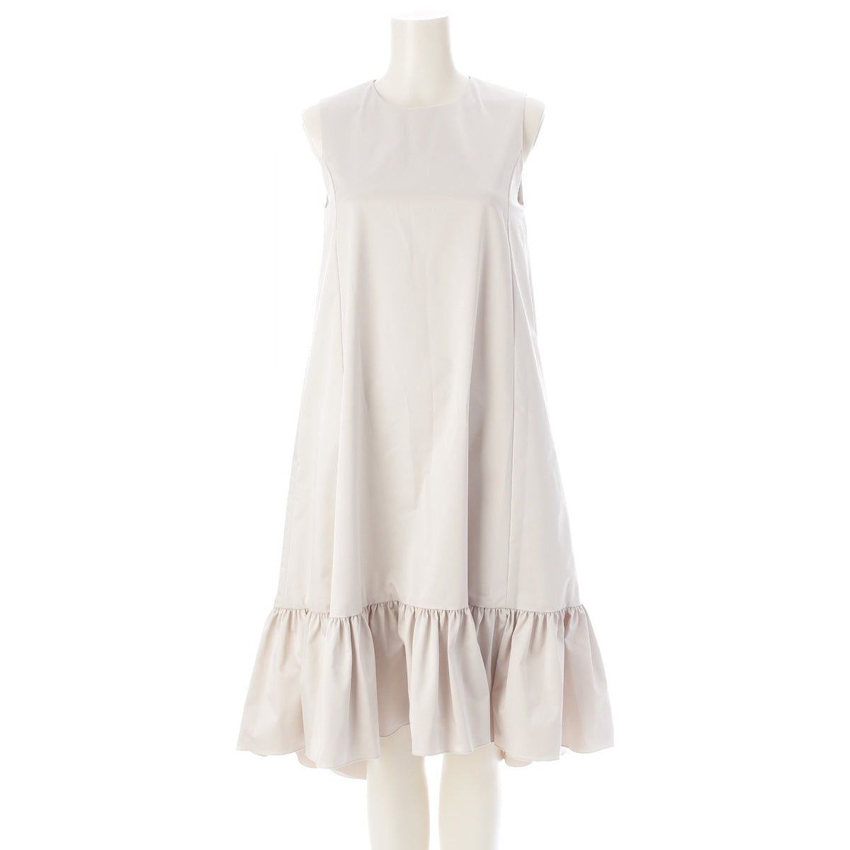 DAISY LIN Fairy Madame Sleeveless frills one piece dress 06366 beige 38