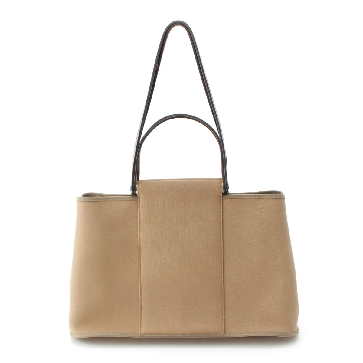 HERMES Kabak Elan 39 PM Towar Officie x Leather Handbag beige