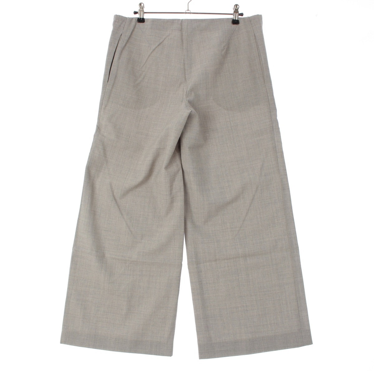 THE ROW THE ROW BARRIE PANTS wool Relaxed Fit Pants 6927 W2453 gray 0