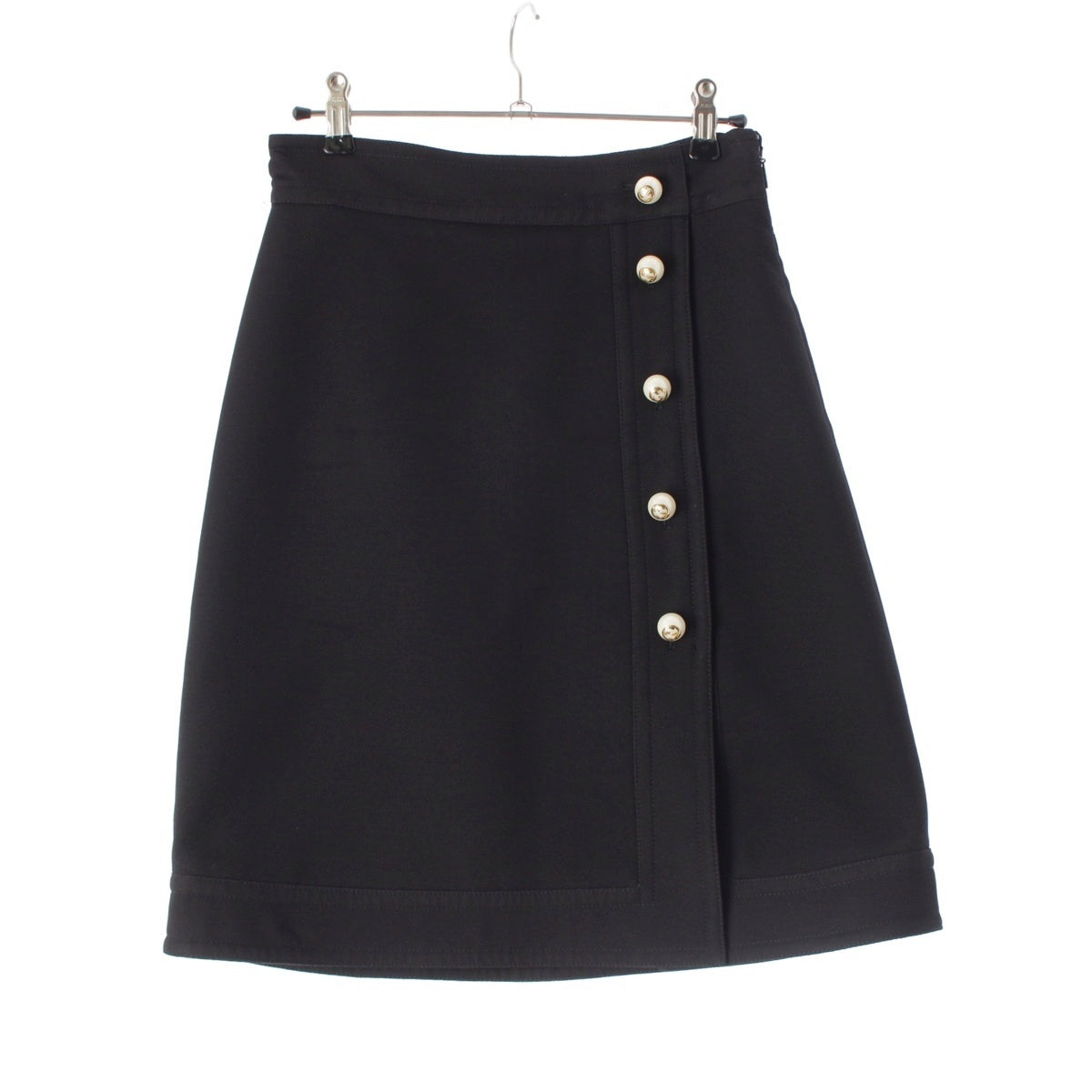 GUCCI Pearl button skirt Bottoms 430579 black 38