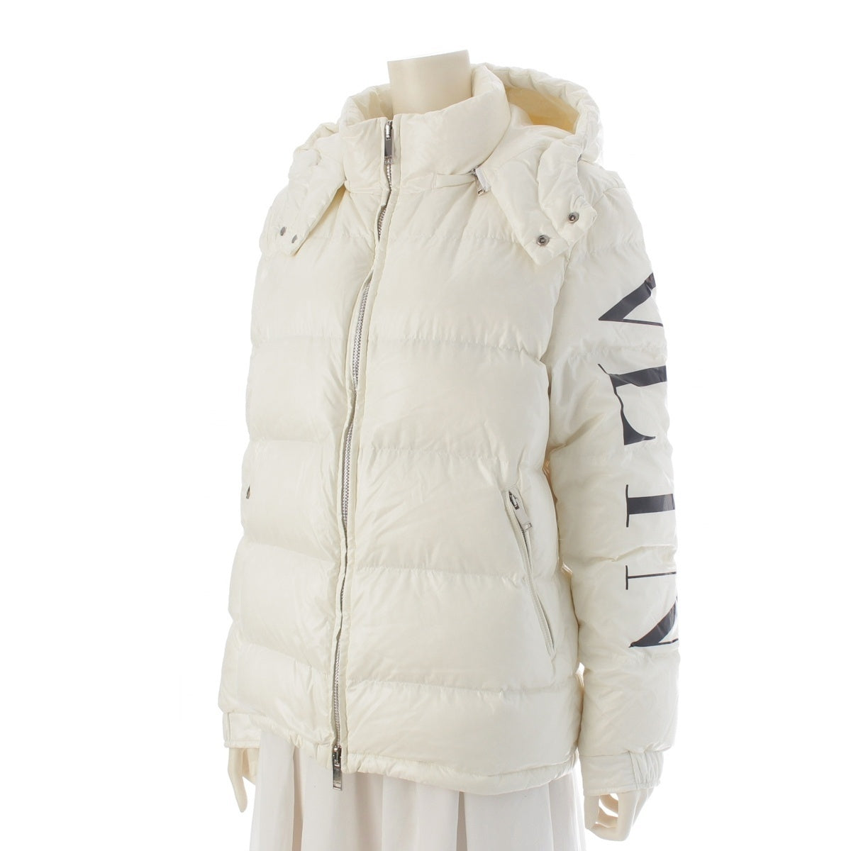VALENTINO logo Down jacket outer UV0CNA316SQ white 46