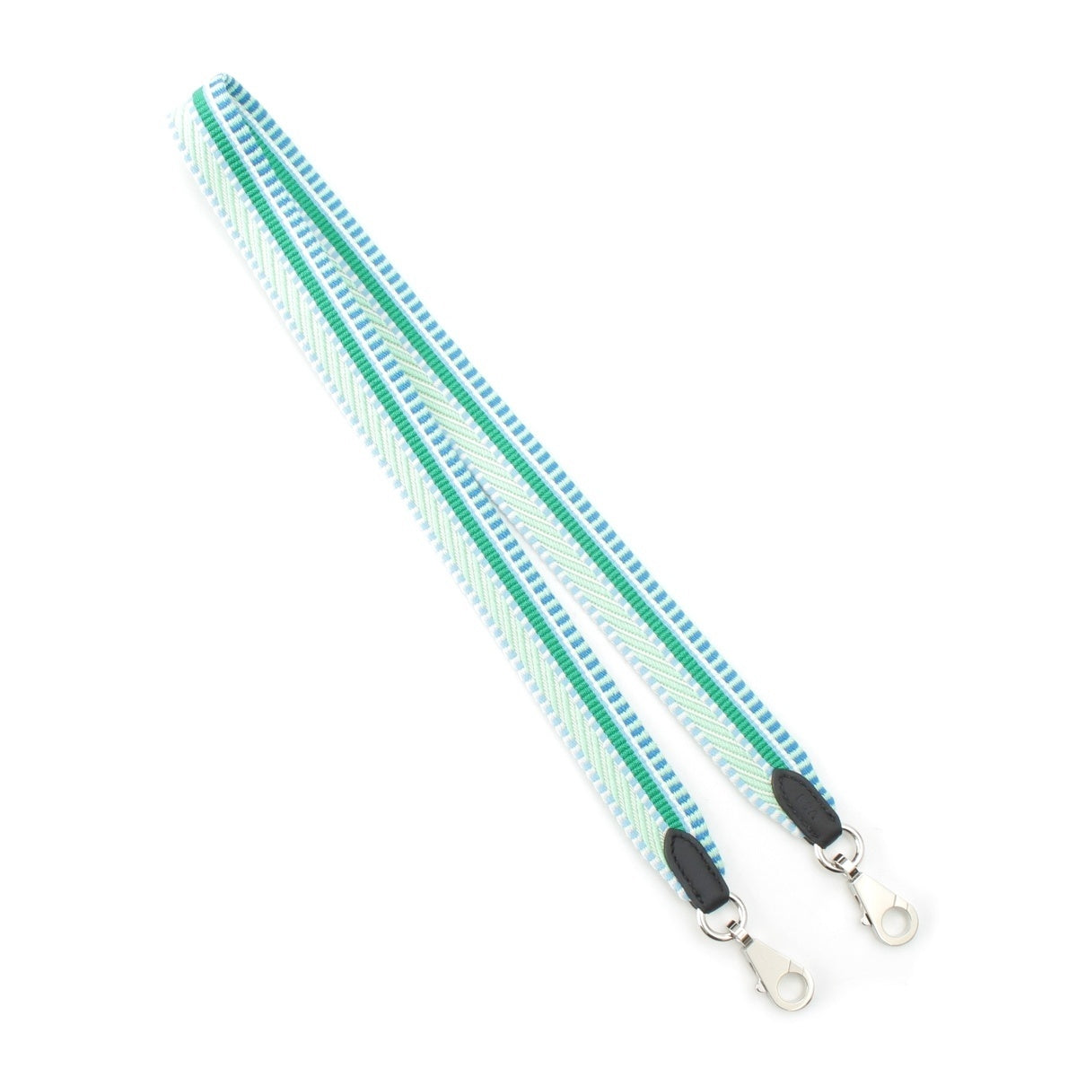 HERMES Bandouliere 70 Sangrecaval Shoulder strap Vert Pale Vert Fizz Noir