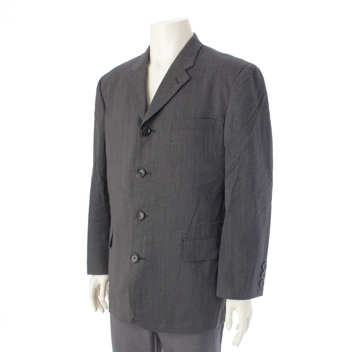 COMME des GARCONS HOMME wool tailored jacket outer HJ-10012M gray M