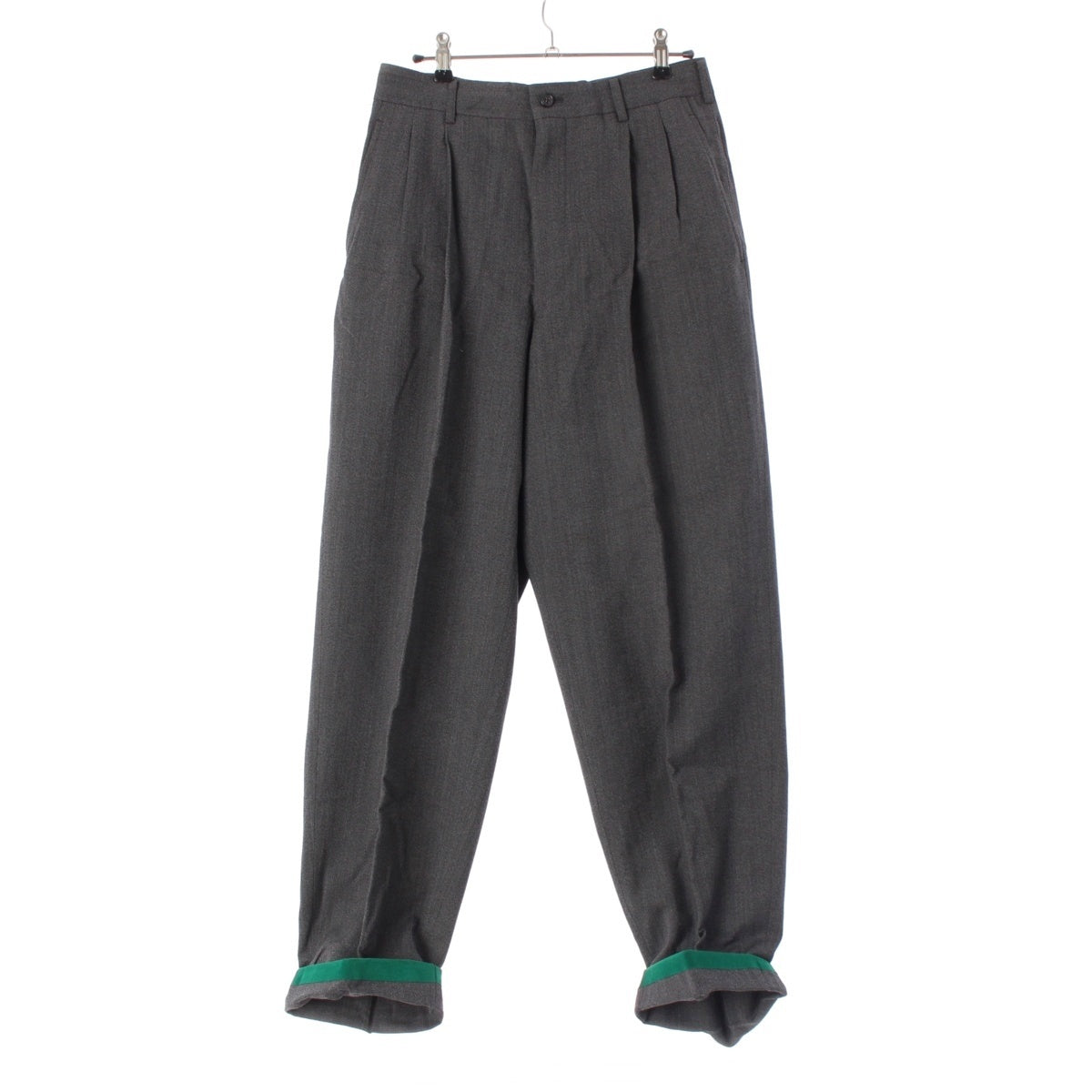 COMME des GARCONS HOMME wool Hem design Pants Bottoms HJ-10010S gray S