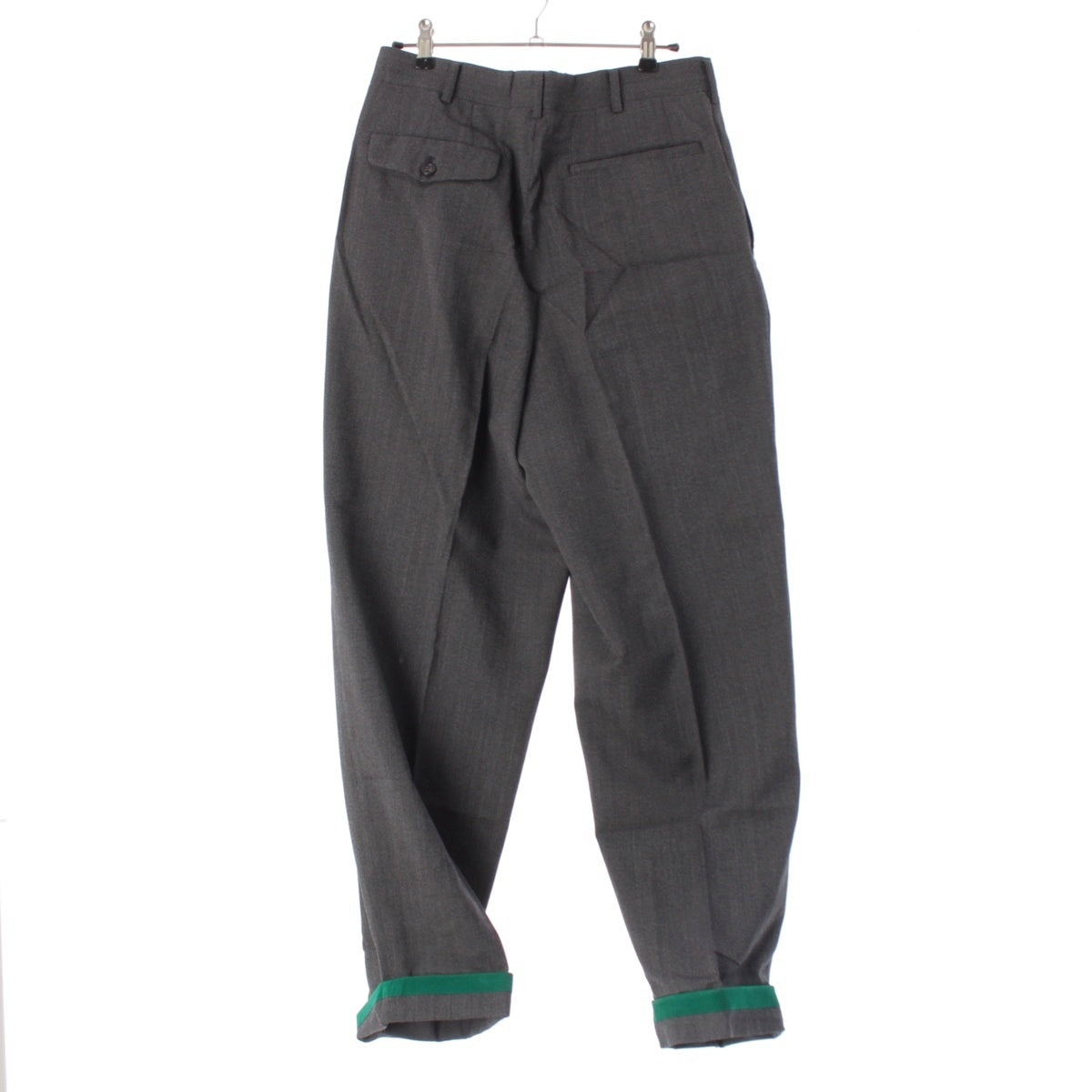 COMME des GARCONS HOMME wool Hem design Pants Bottoms HJ-10010S gray S