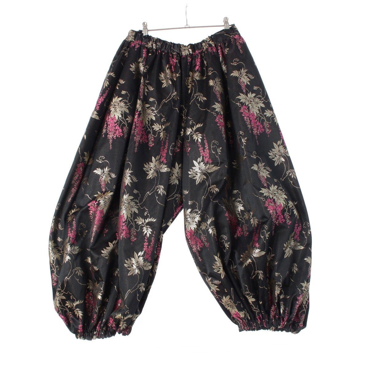 COMME des GARCONS COMME des GARCONS Comcom Jacquard Floral Balloon Pants Bottoms RO-P003 black M