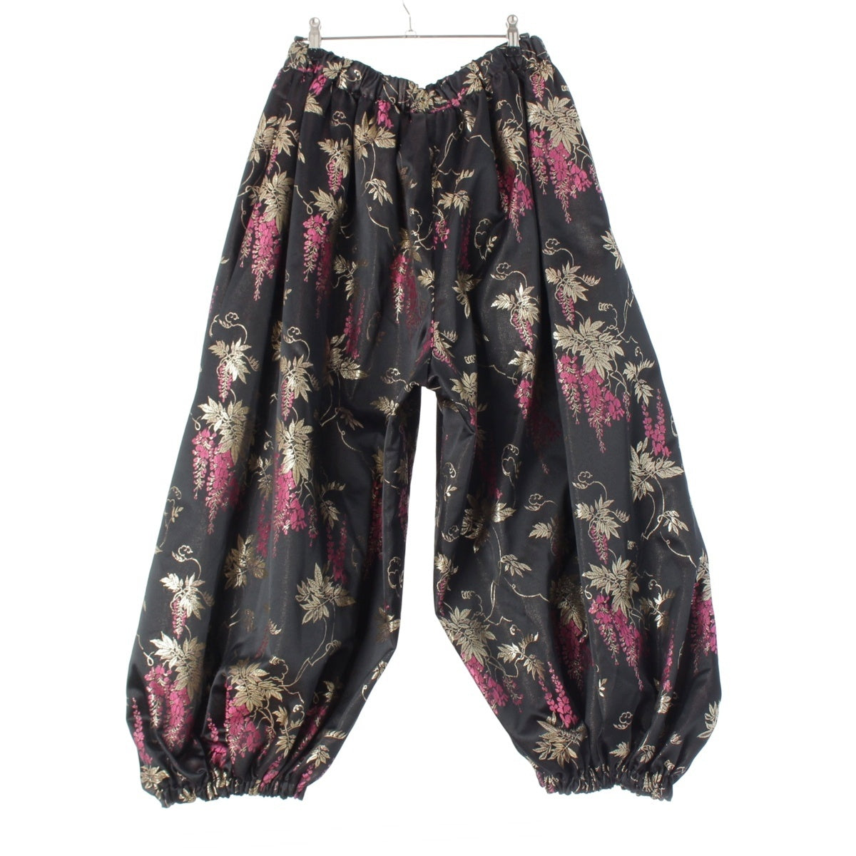 COMME des GARCONS COMME des GARCONS Comcom Jacquard Floral Balloon Pants Bottoms RO-P003 black M