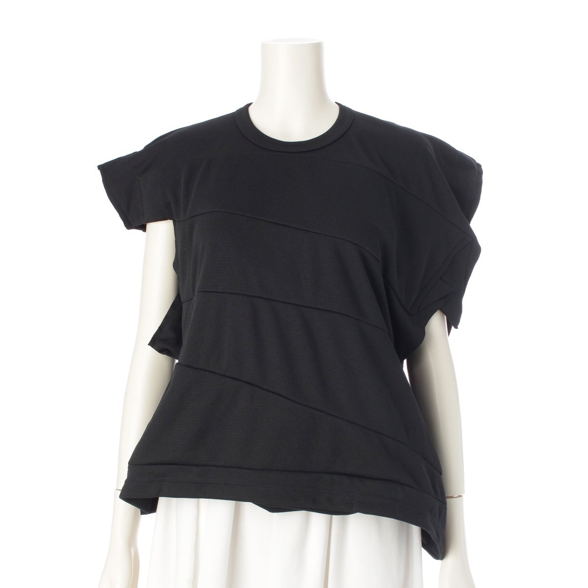 COMME des GARCONS Design French Sleeve Cut tops GL-T001 black S