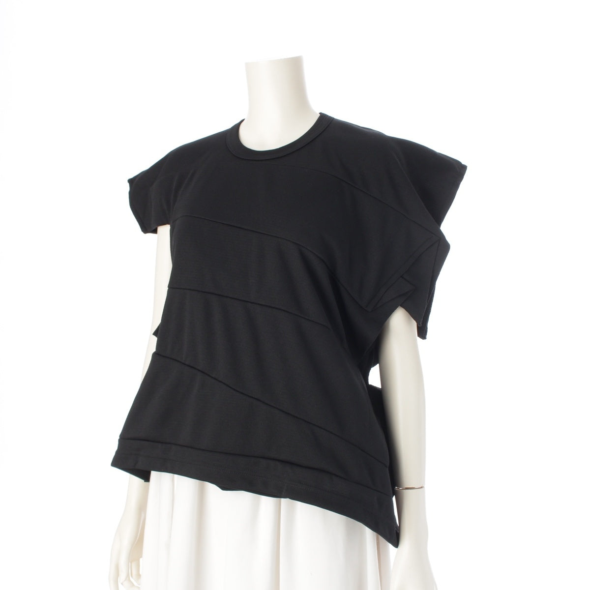 COMME des GARCONS Design French Sleeve Cut tops GL-T001 black S