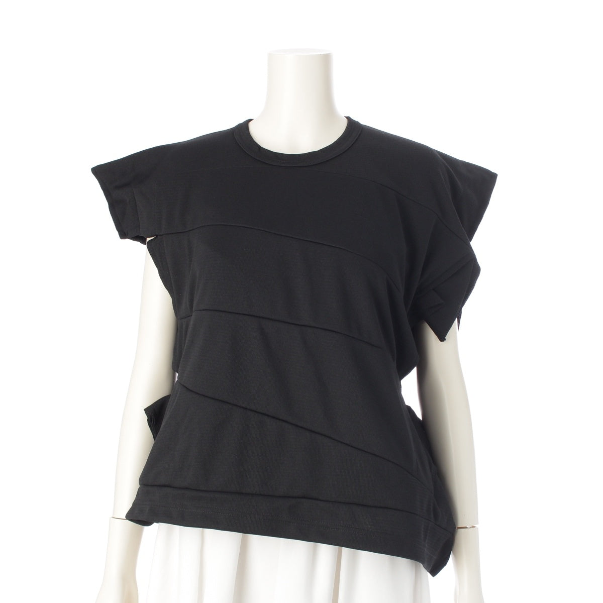 COMME des GARCONS Design French Sleeve Cut tops GL-T001 black XS
