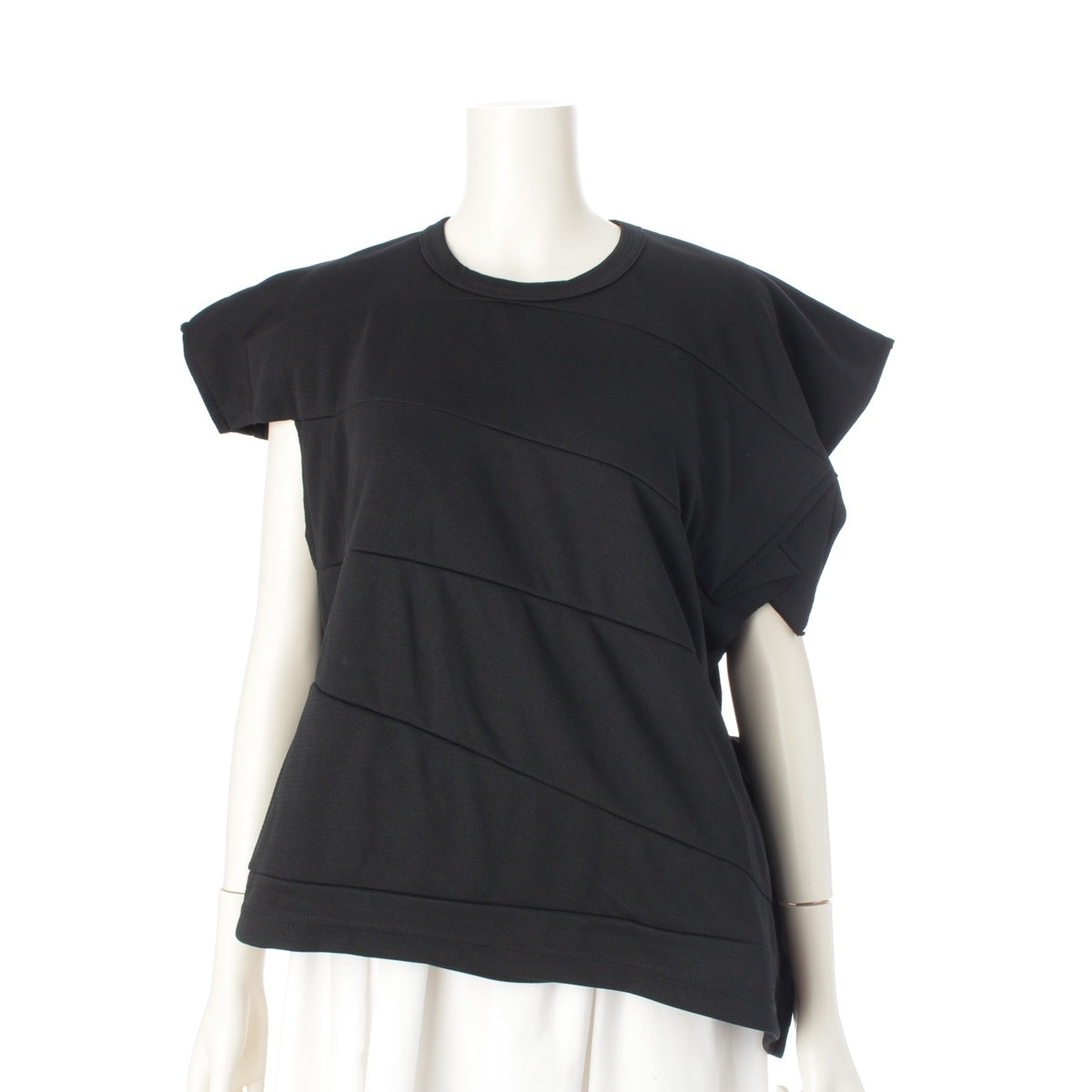 COMME des GARCONS Design French Sleeve Cut tops GL-T001 black M