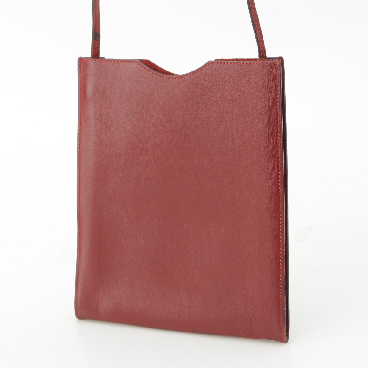 HERMES Onimetu Shoulder Bag Red