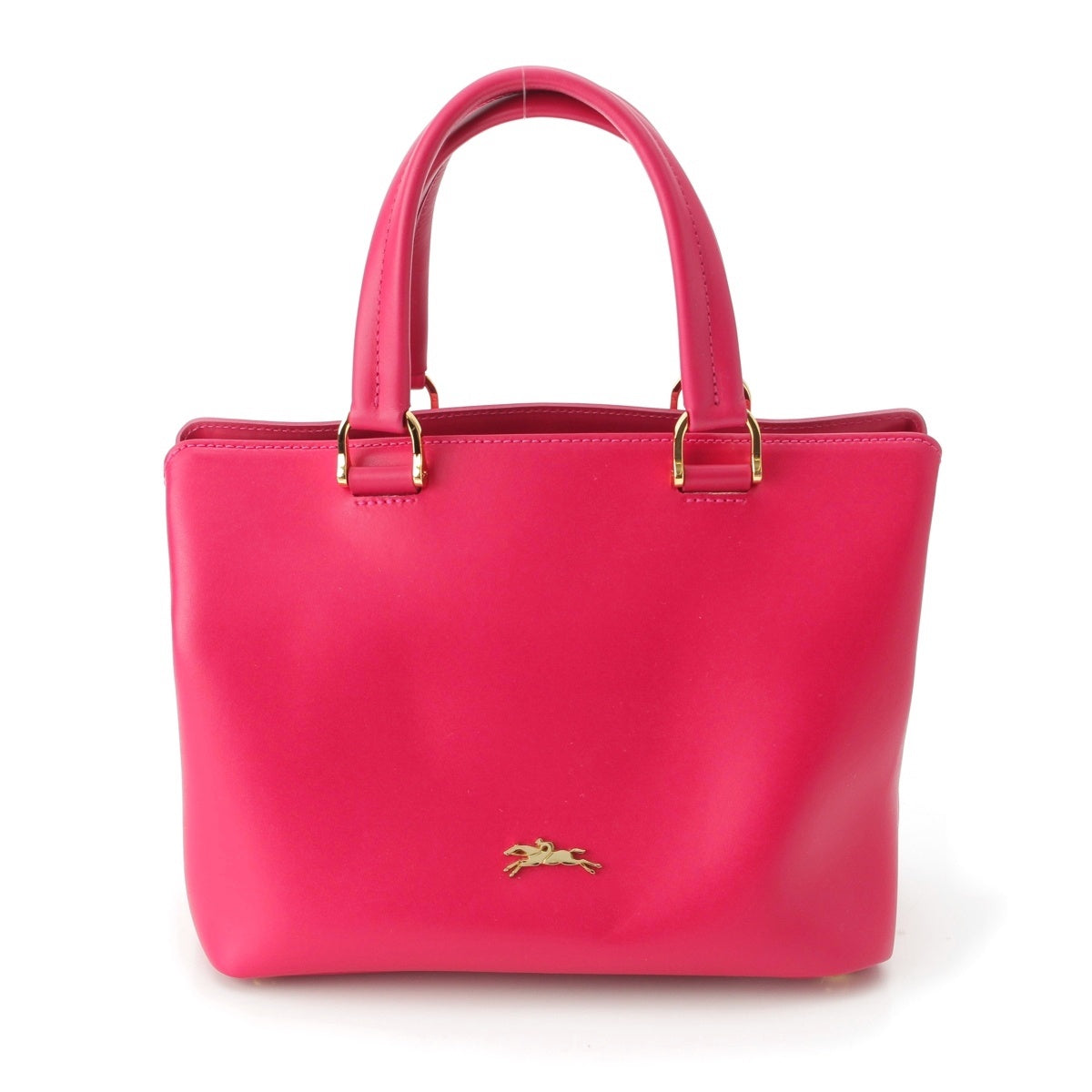 Longchamp Honore leather 2way Shoulder Tote Bag pink