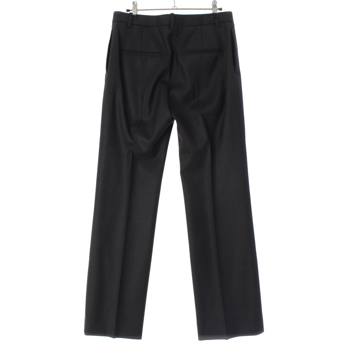 THE ROW wool slacks Pants AQ171 black 4