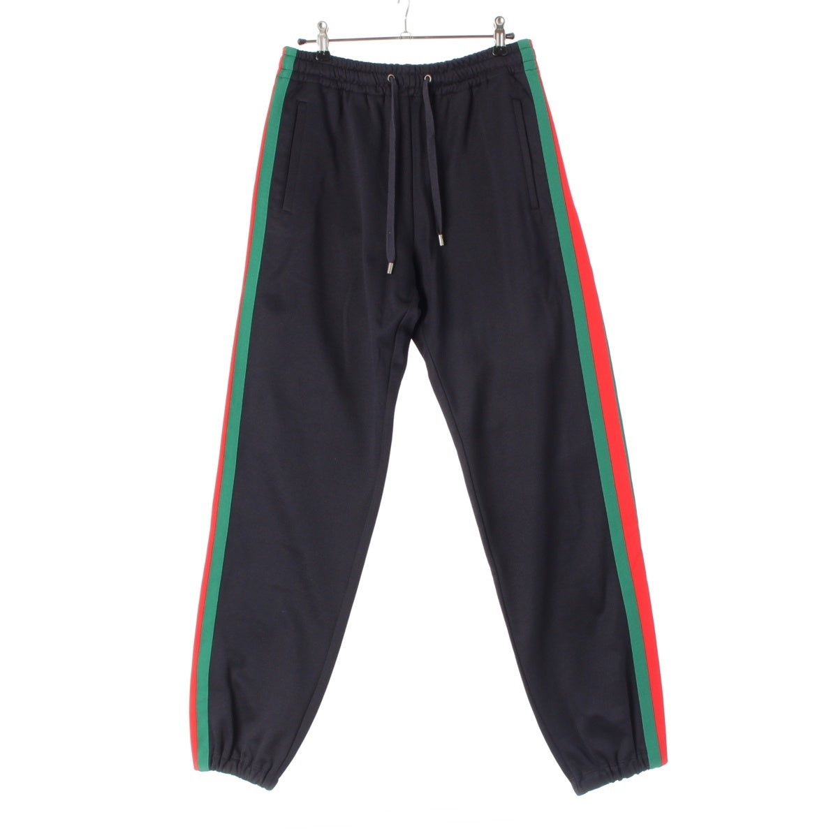 GUCCI Sherry Line Jogger Pants Jersey Bottoms 474631 black XS