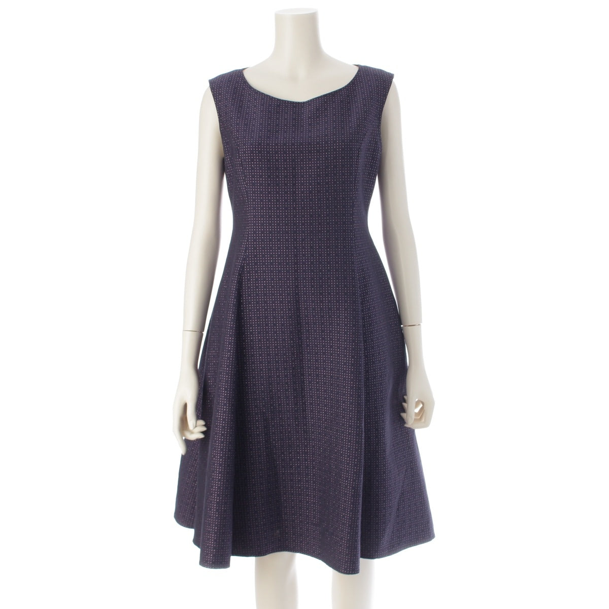 Rene rhinestone sleeveless one piece 6036117 Navy pink 36