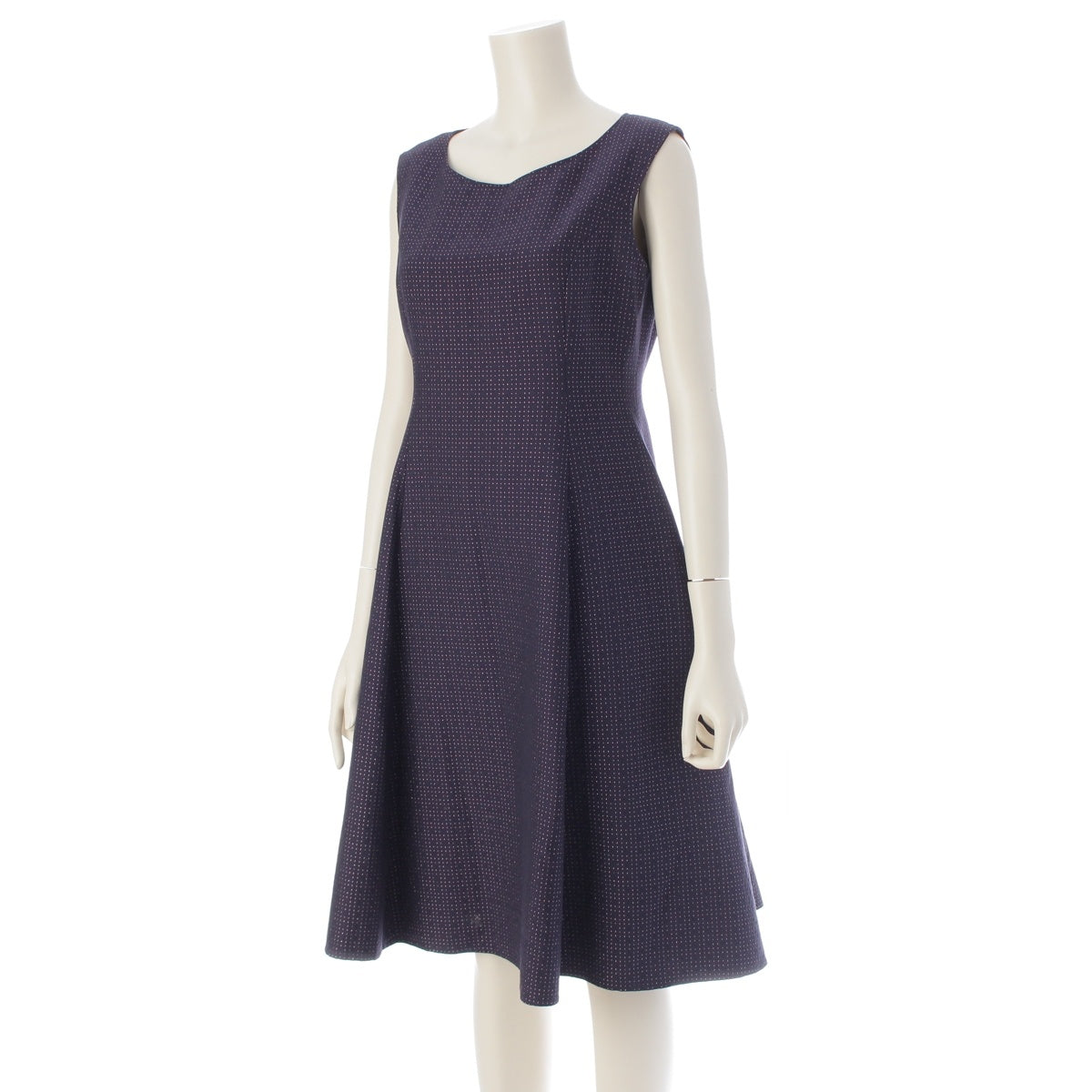 Rene rhinestone sleeveless one piece 6036117 Navy pink 36