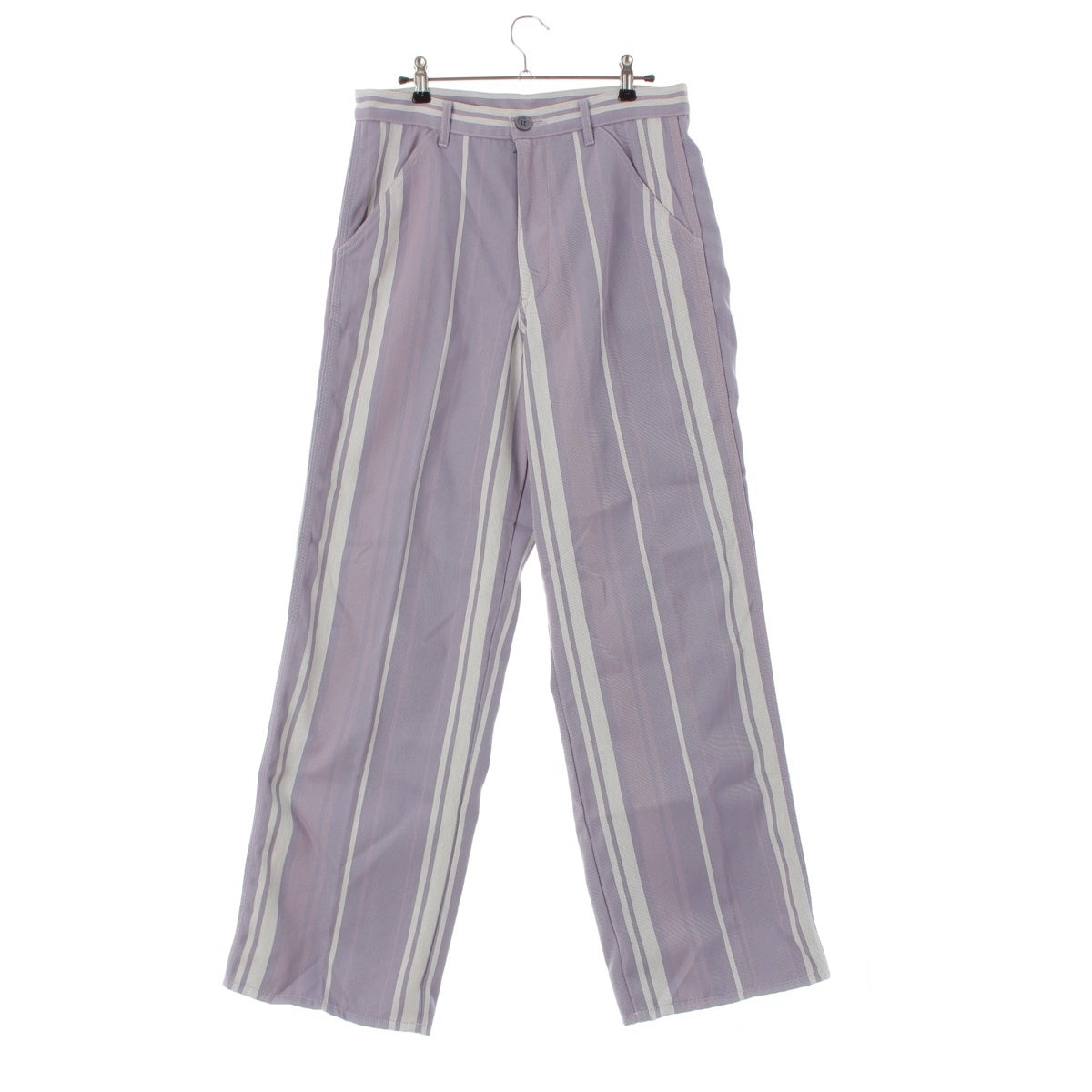 COMME des GARCONS HOMME PLUS Evolving Color stripe Pants Bottoms purple M