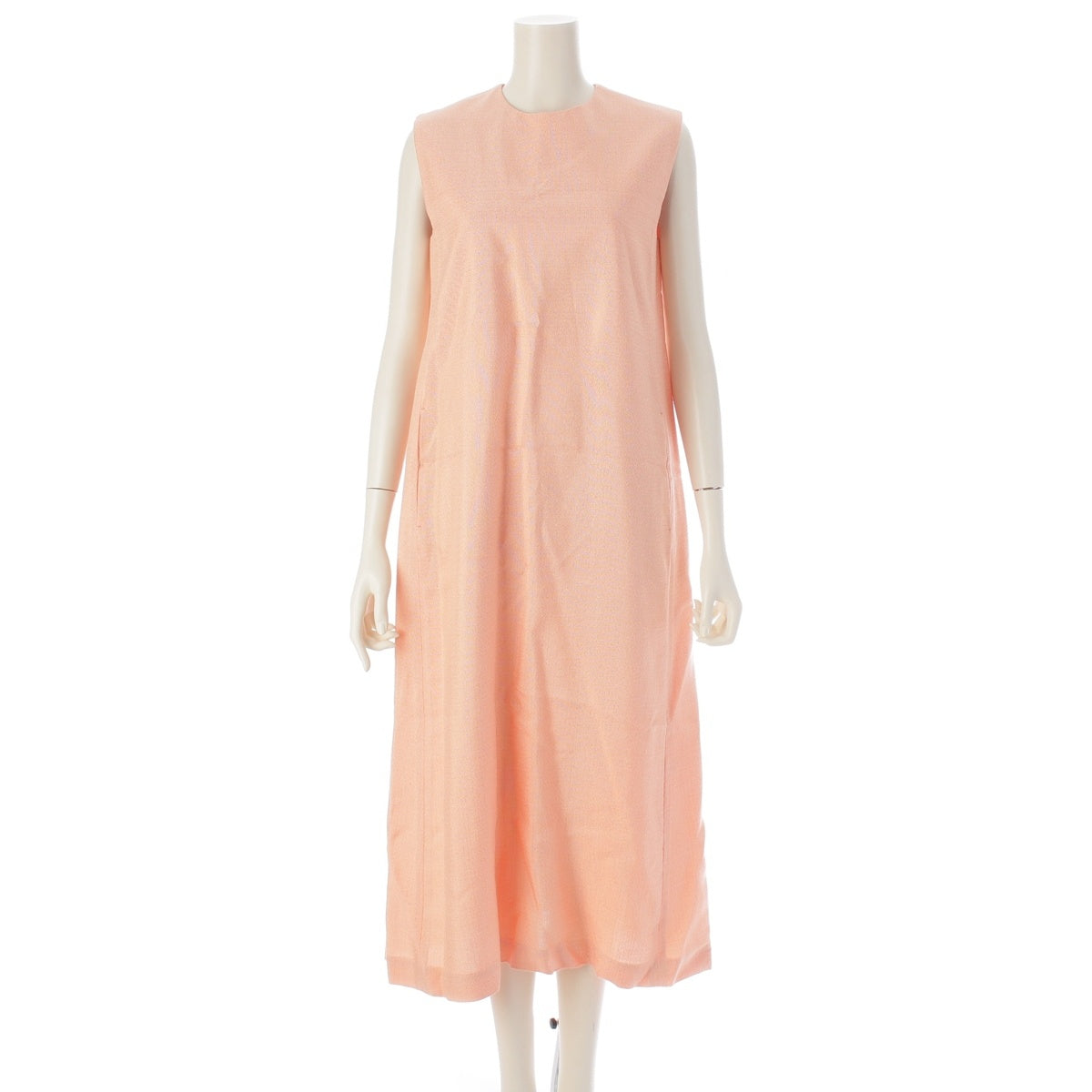 Drawer sleeveless maxi one piece dress 6526-299-1362 Orange Salmon Pink 36