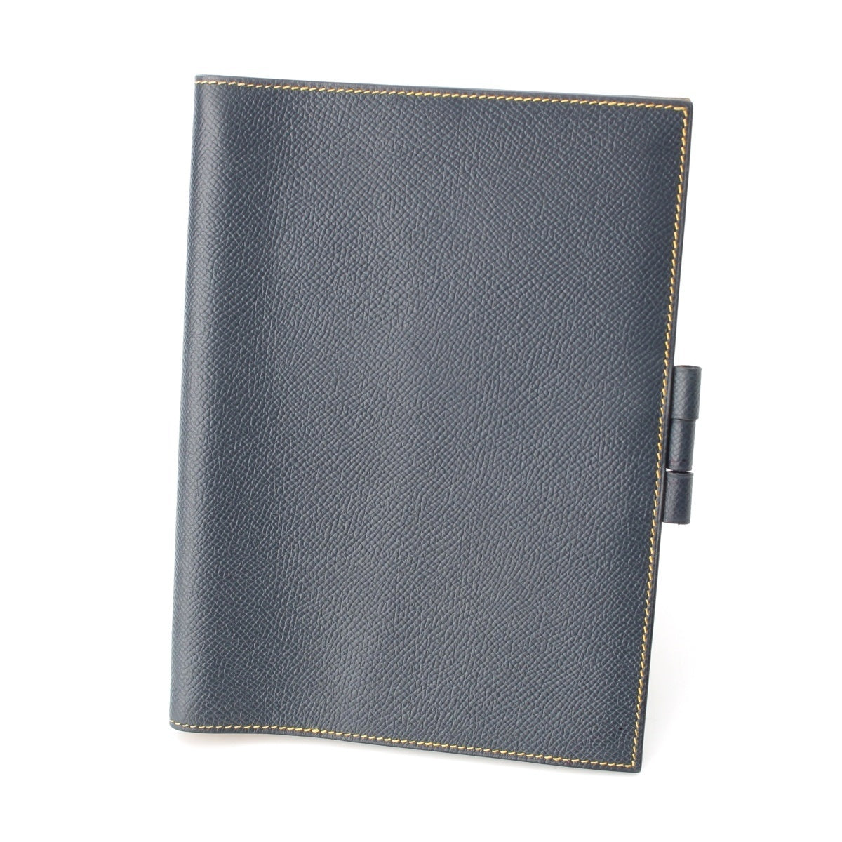 HERMES Epsom Agenda Vision GM Notebook cover □ C marking Navy blue system