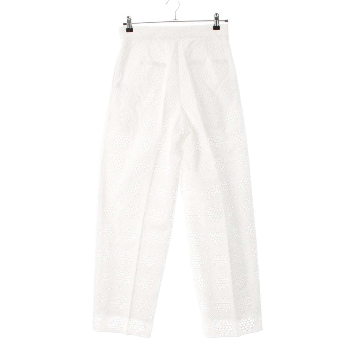 ebure cotton embroidery lace Pants Bottoms white 38