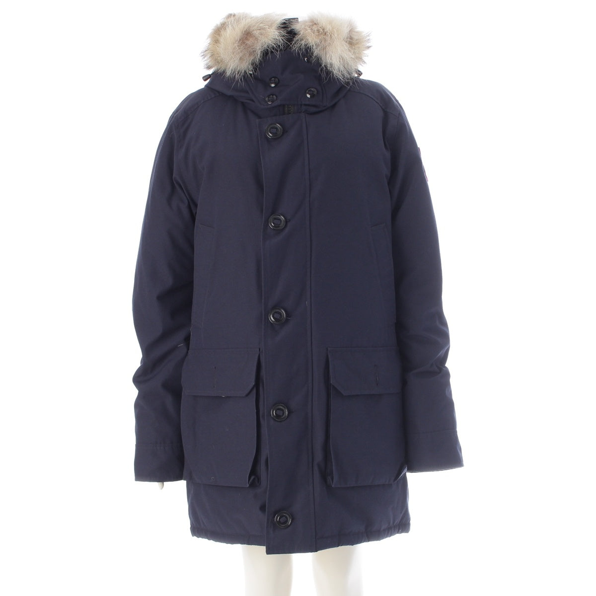 CANADA GOOSE BROOKFIELD PARKA fur Down jacket 2300JM Navy L