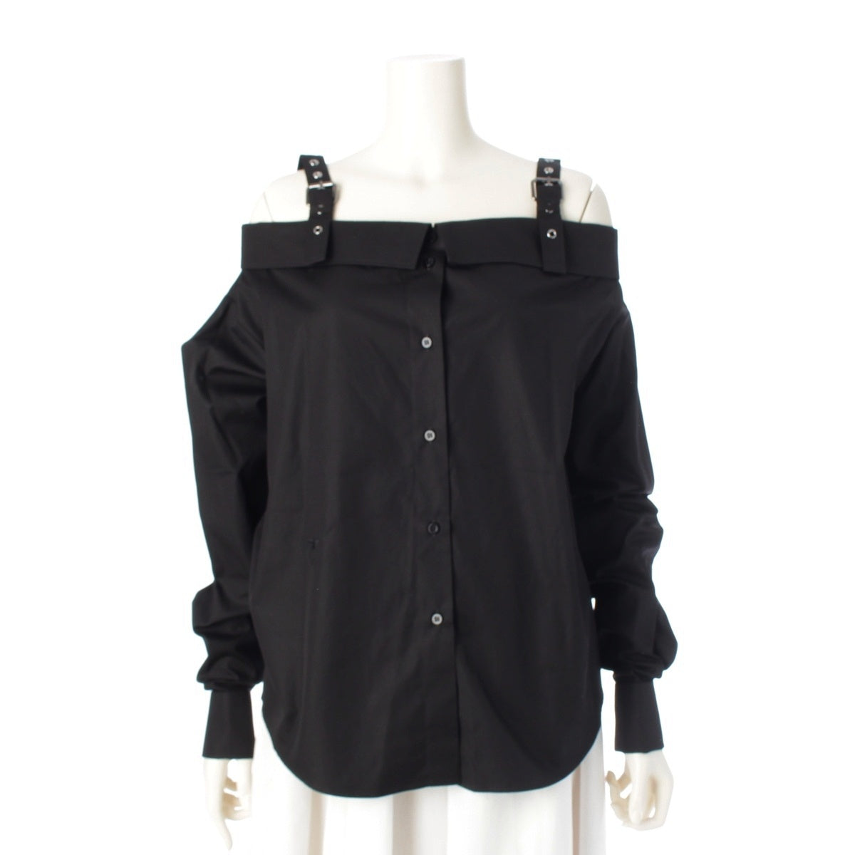 Dior cotton Logo Bee Embroidered Shirt blouse tops 521B87A3356 black F36