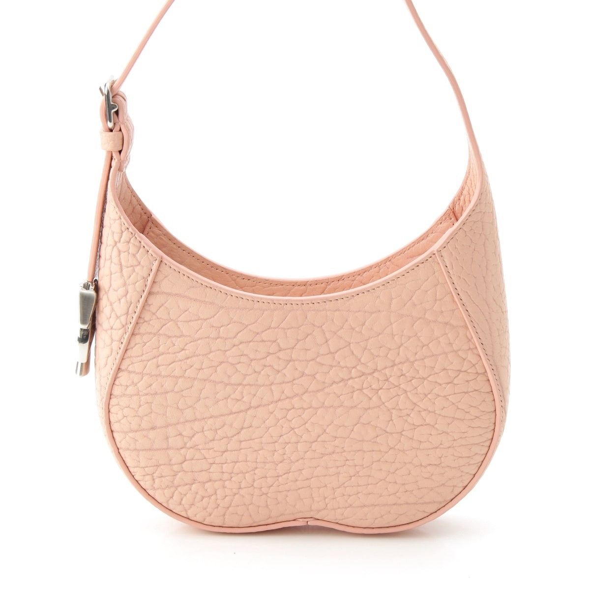 BURBERRY Chess Baguette leather one belt Handbag 8083511 pink