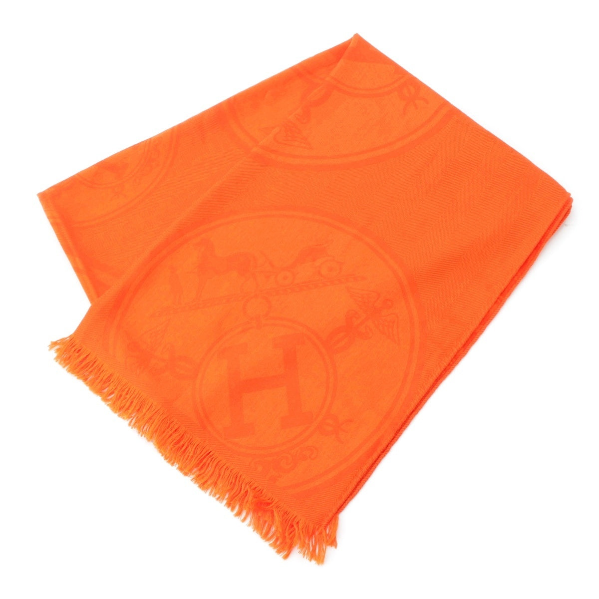 HERMES New Libris Large Stall Orange