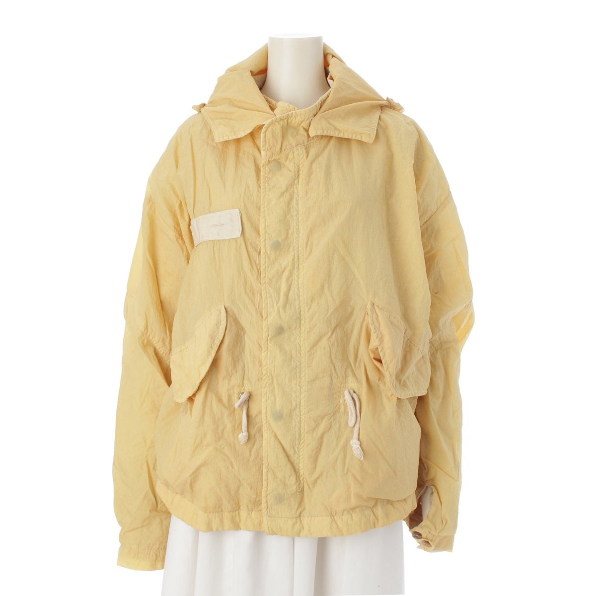 CP COMPANY Nylon Massimo Osti Hooded Blouson yellow 50