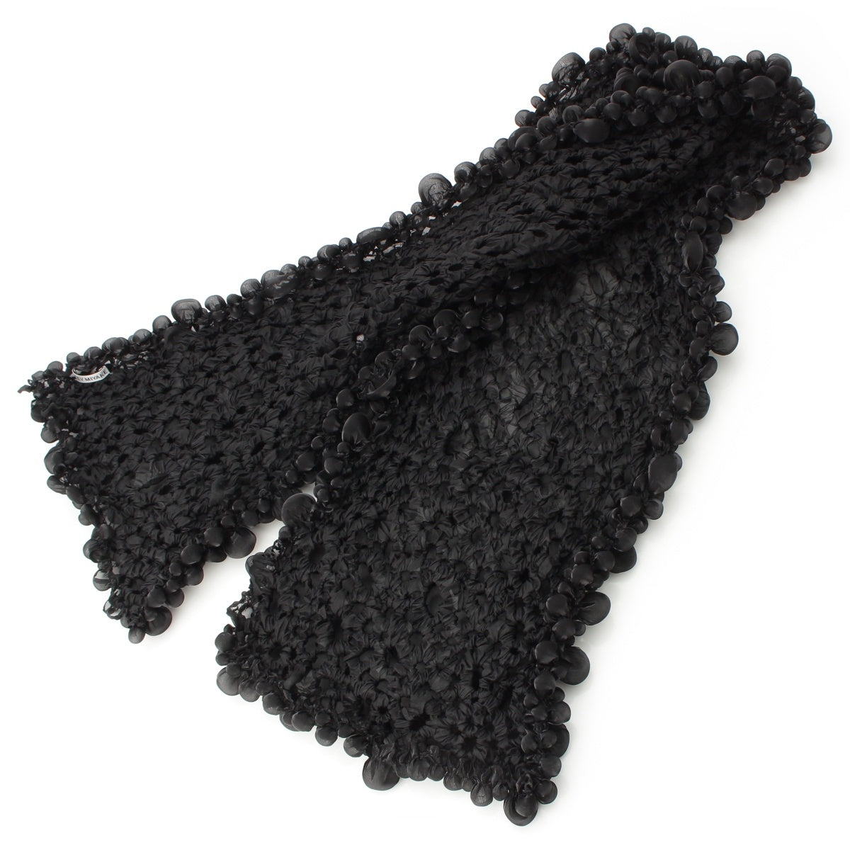 ISSEY MIYAKE 3D Stall shawl black