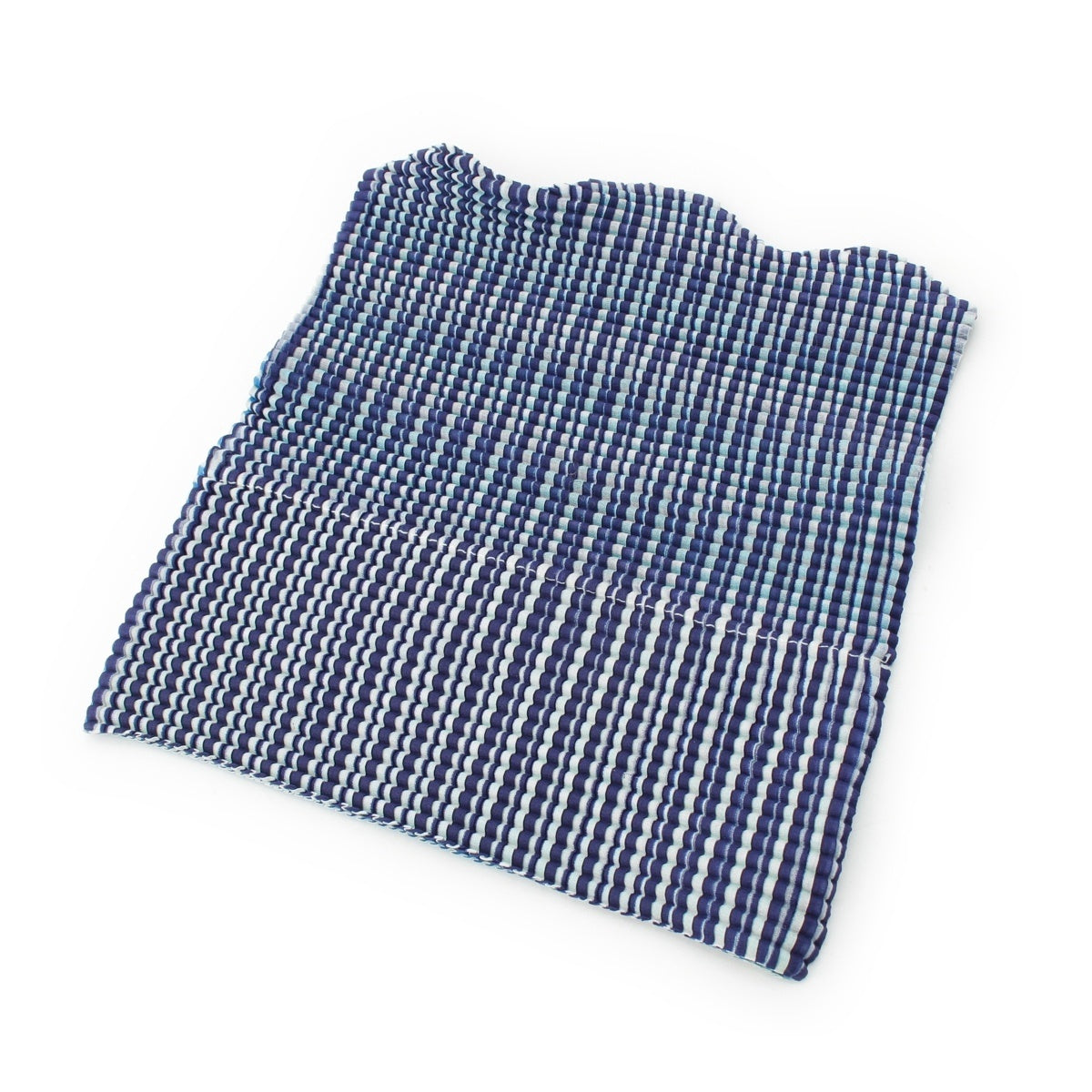 ISSEY MIYAKE T-PLEATS Beanie hat hat Blue white F