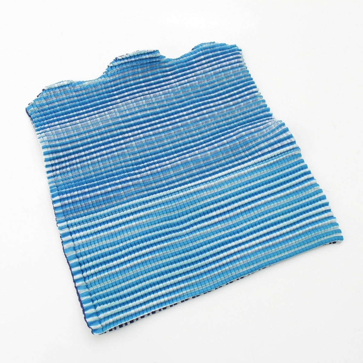 ISSEY MIYAKE T-PLEATS Beanie hat hat Blue white F