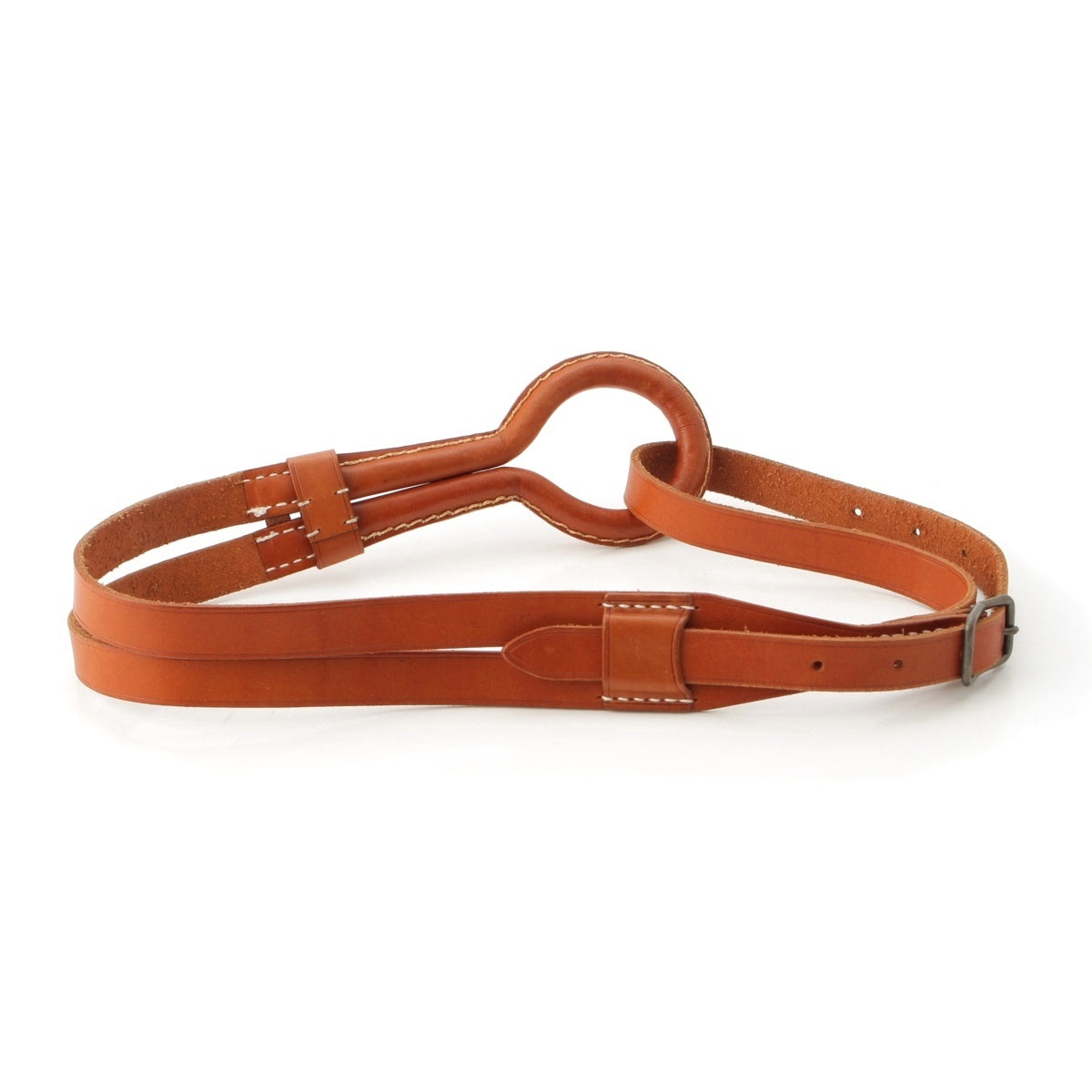 Plantation leather Issey Miyake Double Belt Design belt Brown