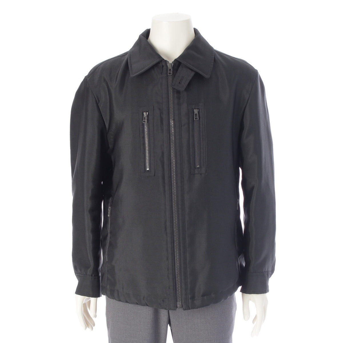 ISSEY MIYAKE MEN Zip design jacket Blouson outer ME73-FC135 black M