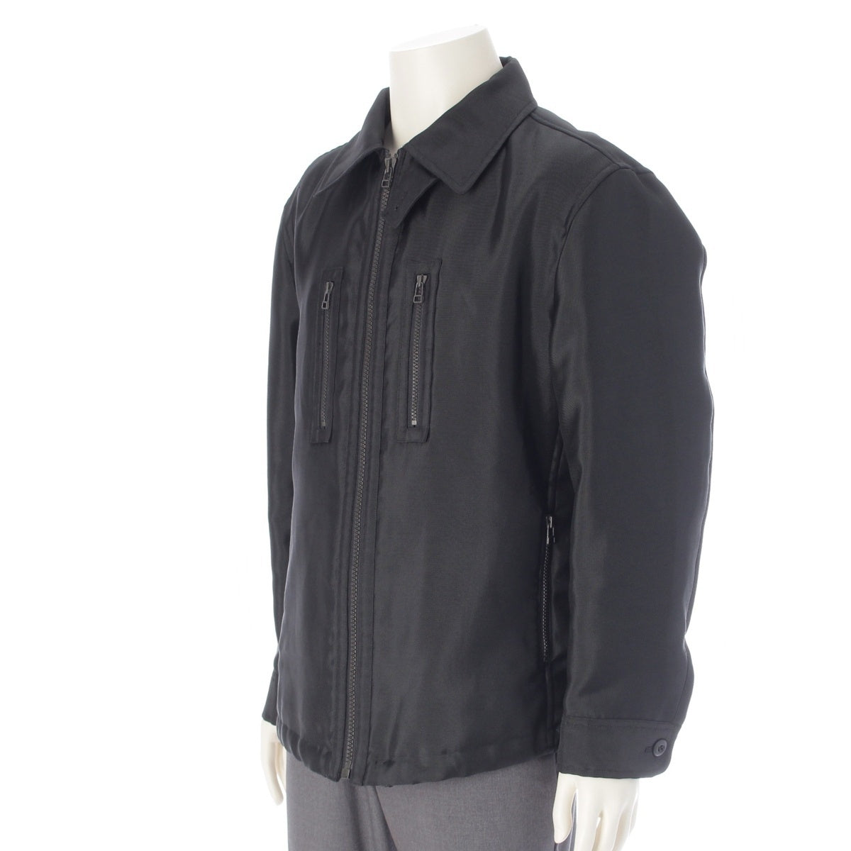 ISSEY MIYAKE MEN Zip design jacket Blouson outer ME73-FC135 black M