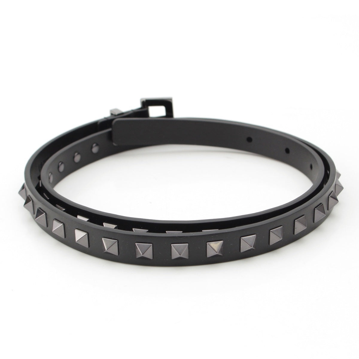 VALENTINO Rock studs belt 3W0T0535XRZ So Black
