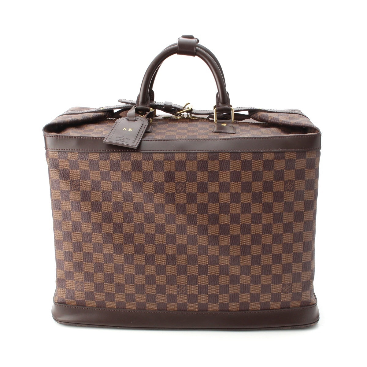 LOUIS VUITTON Grimo Damier Boston bag N41160 Brown