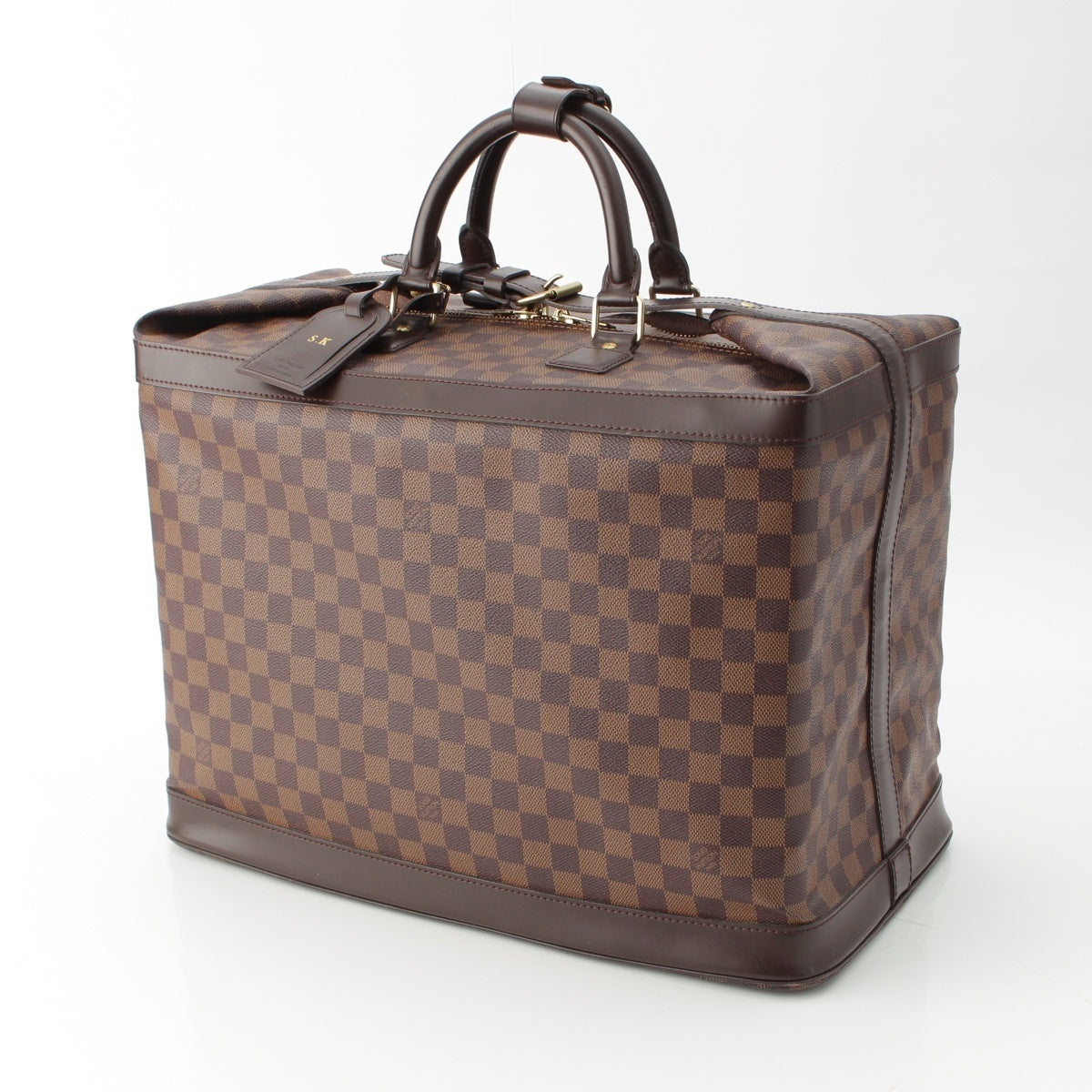 LOUIS VUITTON Grimo Damier Boston bag N41160 Brown