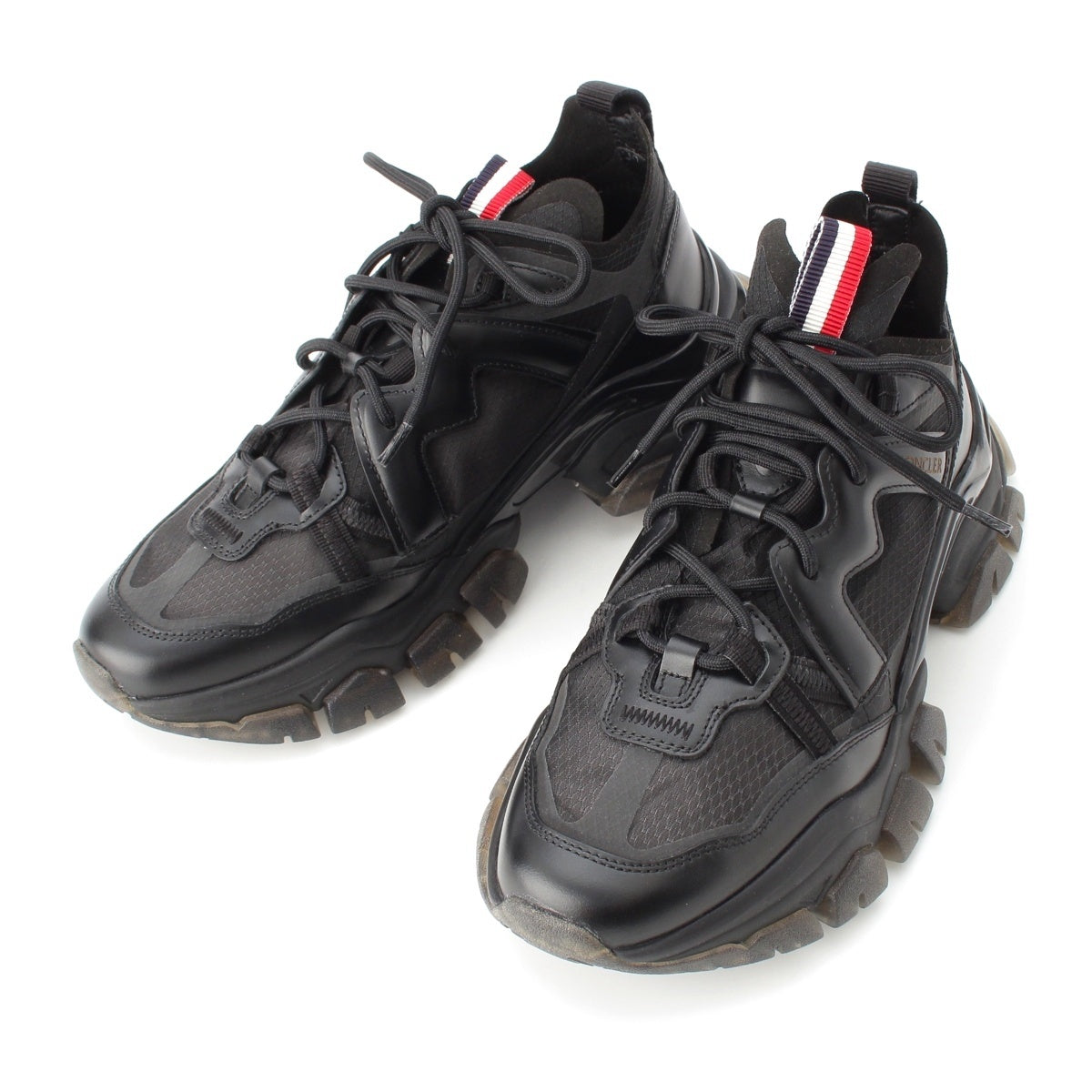 MONCLER LEAVE NO TRACE mesh sneakers Shoes Dad F109B4M70940 black 37 9.4"