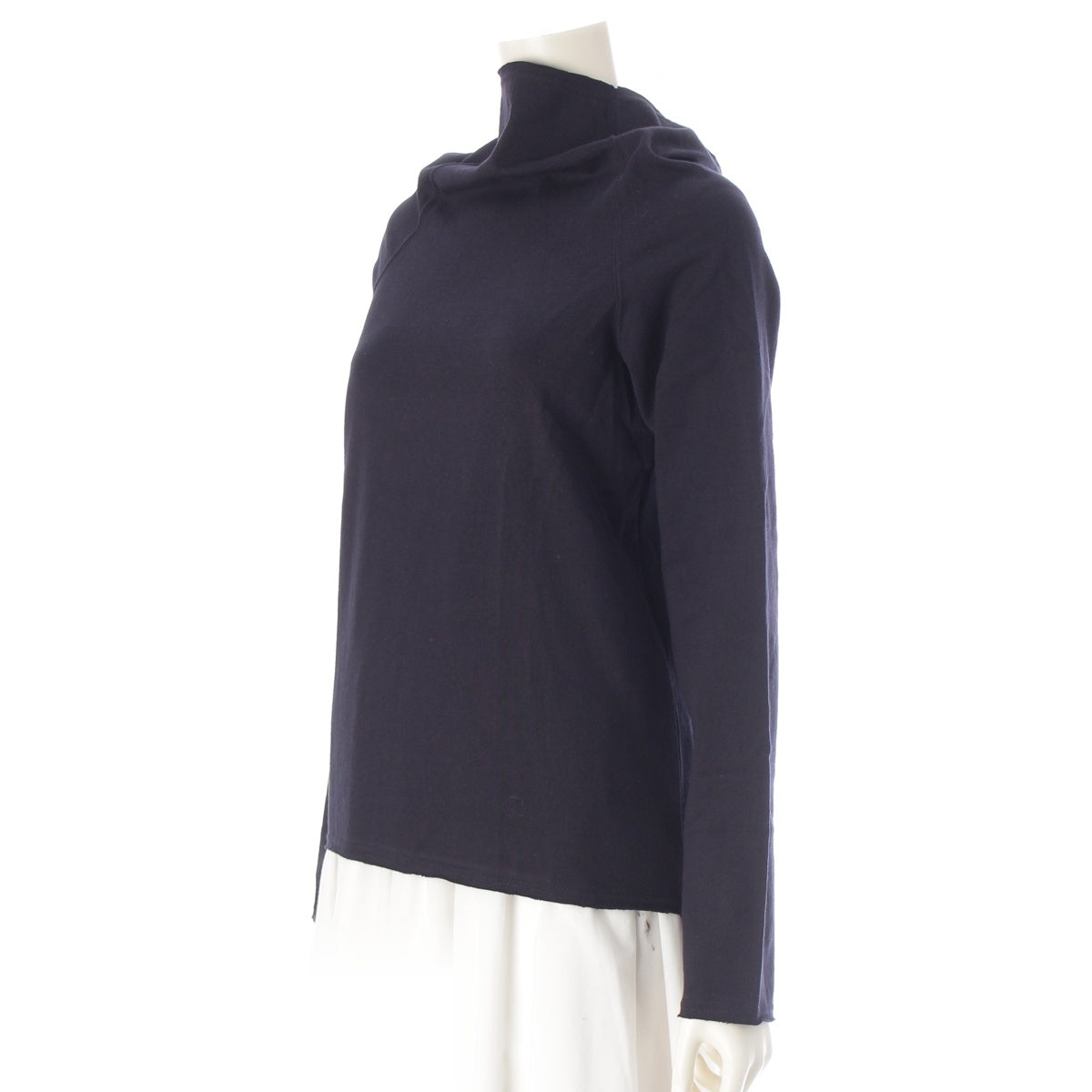 COMME des GARCONS cotton Long sleeve turtleneck Cut tops GI-T062 black