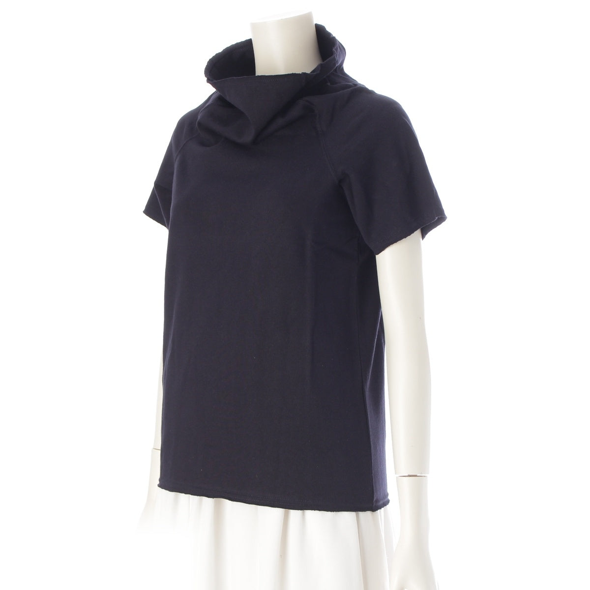 COMME des GARCONS cotton Short Sleeve Turtleneck Cut tops GI-T061 black