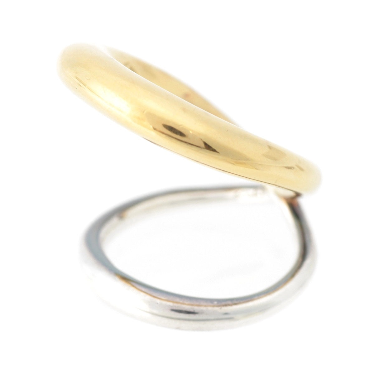 Charlotte Chesnais Surma 925 double Ring ring Silver gold 13