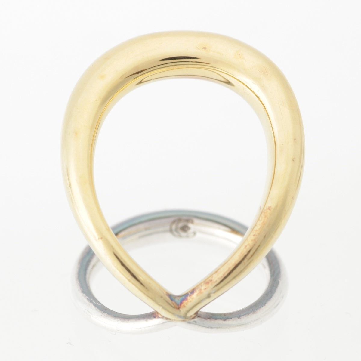 Charlotte Chesnais Surma 925 double Ring ring Silver gold 13
