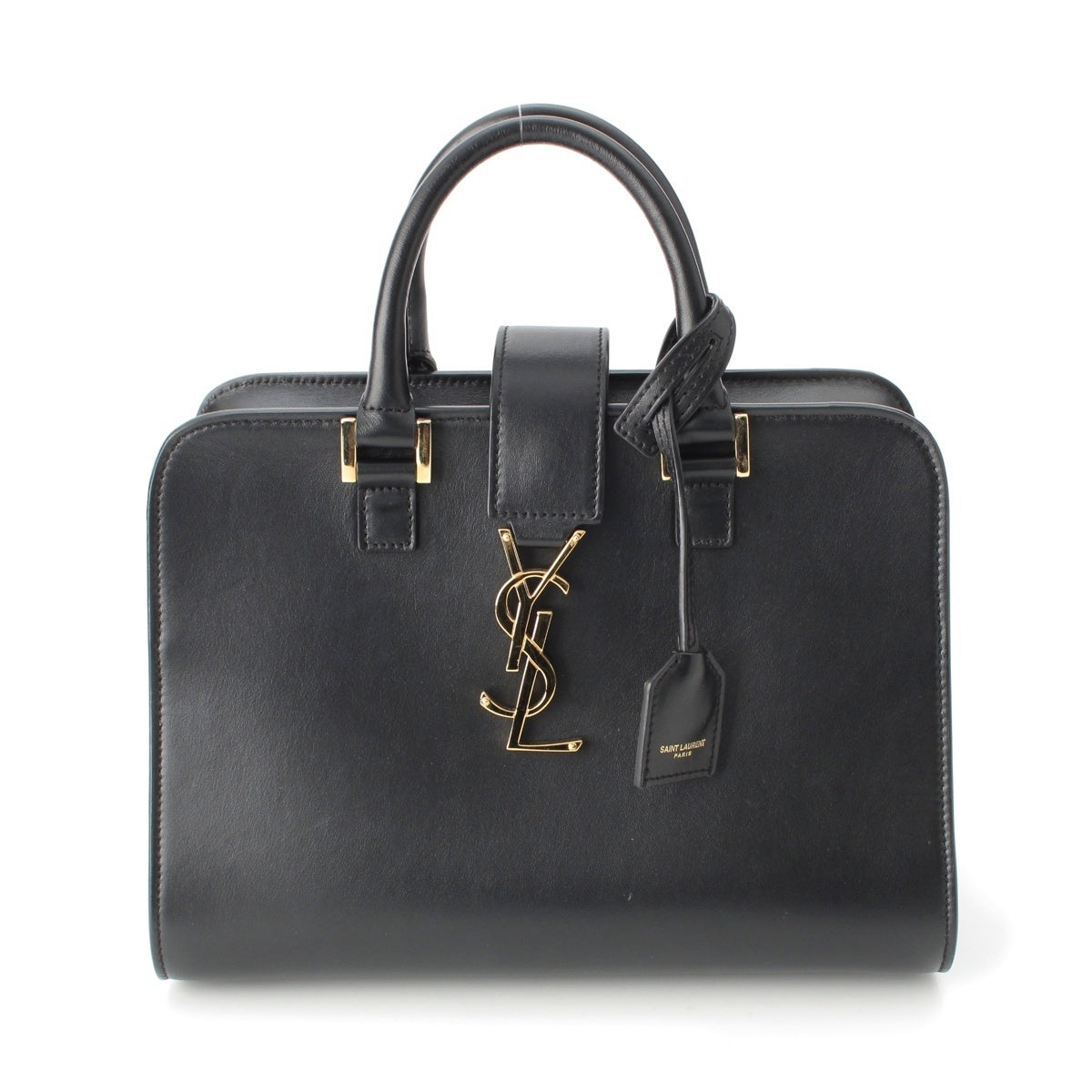 SAINT LAURENT Baby Kabas 2WAY Shoulder Handbag 568853 black