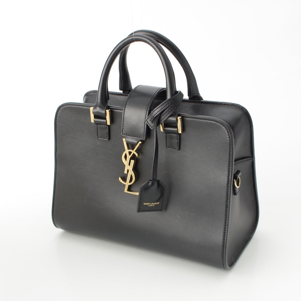 SAINT LAURENT Baby Kabas 2WAY Shoulder Handbag 568853 black