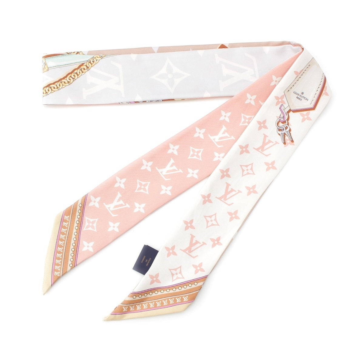 LOUIS VUITTON silk Bando BB Ultimate scarf M78819 Bron