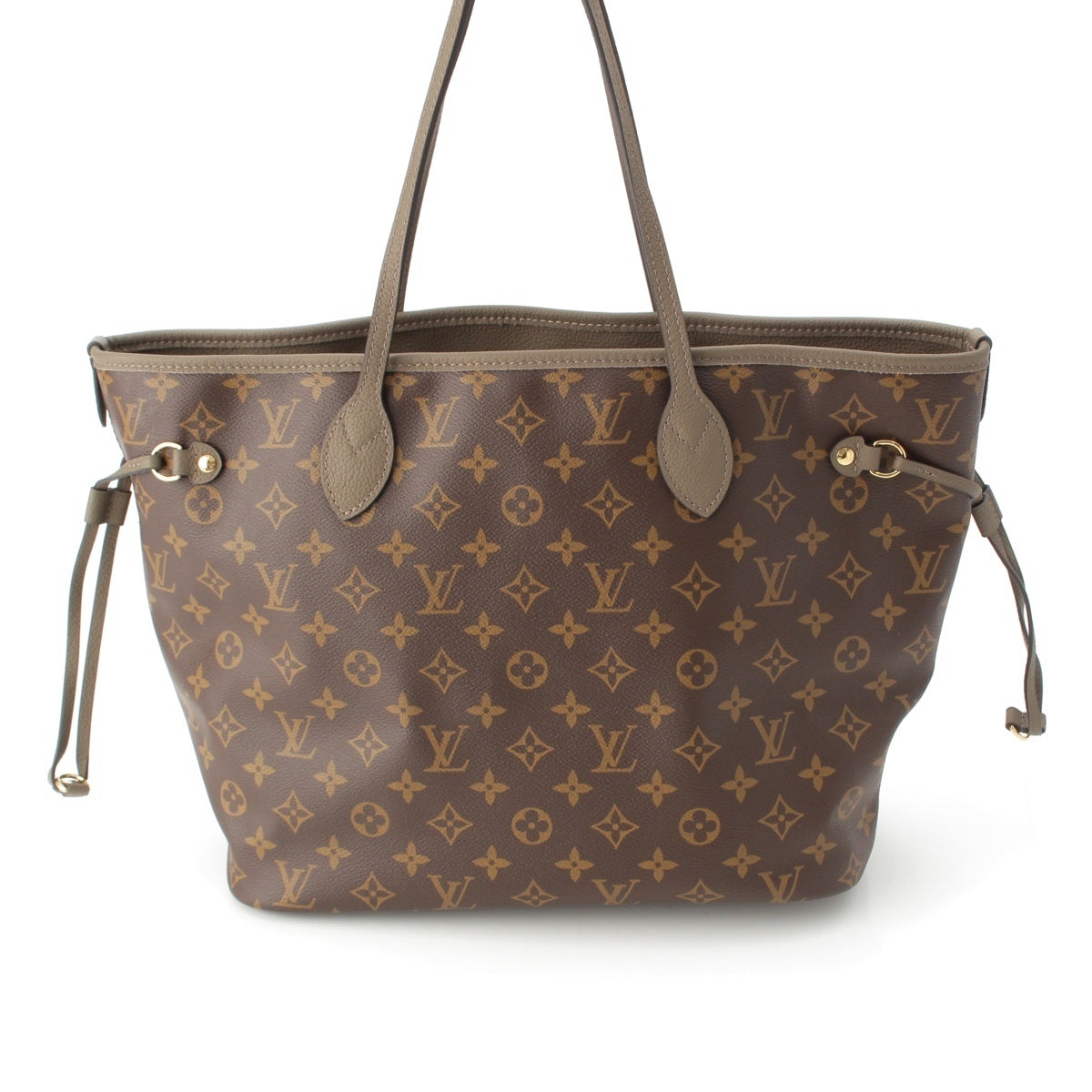 LOUIS VUITTON Neverfull Inside Out MM Monogram Smoke Monogram Handbag reversible M25664 Brown